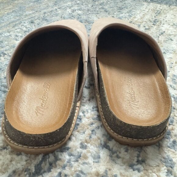 Madewell The Layne Clog Mule Women 7 Leather Slip On Classic Comfort Dusty Blush - Picture 6 of 10